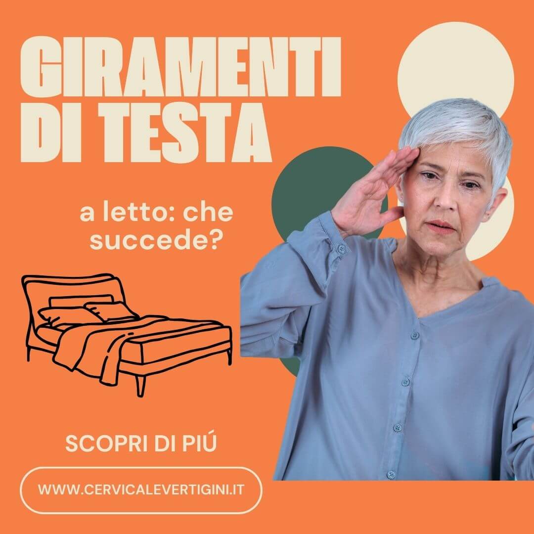 Giramenti di testa a letto che succede